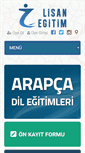 Mobile Screenshot of lisanegitim.net